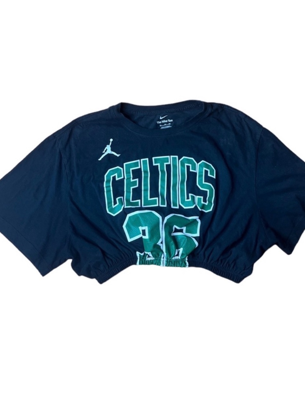 Boston Celtics Reworked Custom Crop Top - Picture 2 of 3
